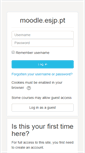 Mobile Screenshot of moodle.esjp.pt